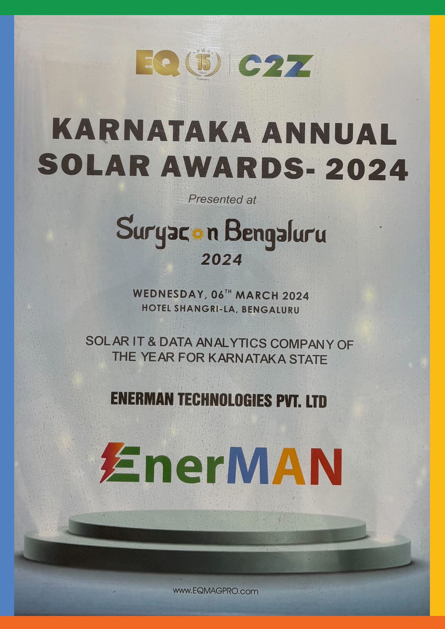 Karnataka Annual Solar Awards 2024